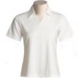 Orvis Stretch Cotton Puddle Shirt - Short Sleeve (for Women)