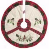 Orvis Table-top Christmas Tree Skirt - Patchwork
