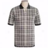 Orvis Wethered Plaid Polo Shirt - Short Sleeve (for Men)
