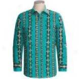 Panhandle Soim Aztec Print Western Shirt  - Long Sleeve (for Men)