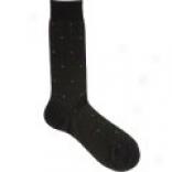 Pantherella All-over Dlamond Dress Socks - Merino Wool Blend (for Men)