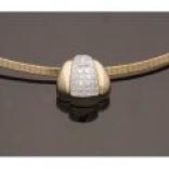 Prime Art Gold Vermeil And Diamond Necklace