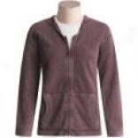 Pulp Zip-front Cotton Sweater - Hooded (for Women)
