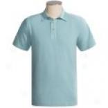 Quiksilver Sea Cliffs Polo Shirt - Orgaanic Cotton, Short Sleeve (for Men)