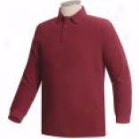 Redington Moccasin Lake Polo Shirt - Long Sleeve Fleece (for Men)