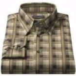 Riscatto Cotton-wool Woven Squares Shirt - Long Sleeve (for Men)
