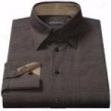 Riscatto Plaid Sport Shirt - Jacquard Cotton, Long Sleeve (for Men)