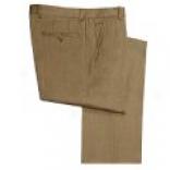 Riviera Cavalfy Wool Twill Pants - Flat Front (for Men)