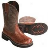 Rper Chunk Faux Ostrich Rider Boots (for Women)