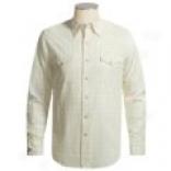 Roper Lurex Box Grid Shirt - Long Sleeve (for Men)
