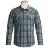 Roper Raw Edge Shirt - Cotton, Long Sleeve (for Men)