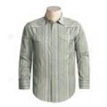 Roper Stetson Shirt - Cotton Jacquard, Long Sleeve (for Men)