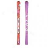 Roxy Bliss Alpine Skis With Integral Bliss Bindings (for Women)
