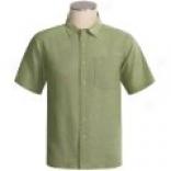 Royal Robbihs Cool Mesh Shirt - Cross-dyed, Short Sleeve (for Men)