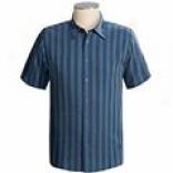 Royal Robbins Sean Stripe Shirt  -Modal, Short Sleeve (for Men)