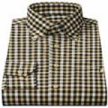 Scott Barber Broascloth Sport Shirt - Cotton, Long Sleeve (for Men)