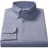 Scott Barber Mini Houndstooth Overcheck Sport Shirt - Long Sleeve (for Men)