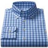 Scott Barber Multi-check Sport Shirt - Cotgon Broadcloth, Long Sleeve (for Men)
