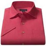 Scott Barber Twill Camp Shirt - Tencel(r), Short Sleeve (On account of Men)