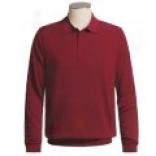 Smith And Tweed Spun Silk Polo Sweater - Long Sleeve (for Men)