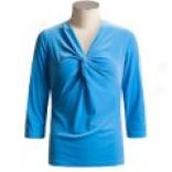 Sno Skins Plushtech Velvet Twist Shirt - ?? Sleeve (for Women)