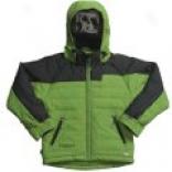 Snow Dragons Chamelepn Hooded Jacket - Waterproof Insulated   (for Youth)