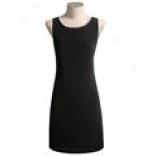 Solid Crepe Dress - Sleeveless (for Women)