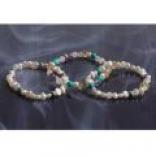 Southwest Spirit Stretch Bracelet - Freshwater Pearls (for Women)