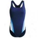 Speedo T-back Side Splice Swimsuit - One-piece (for Women)