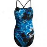Speedo Tropicana Breeze Swimsuit - Axcel Back, One-piece (for Wmen)