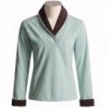 Sportif Usa Flurry Fleece Pullover Shirt - Long Sleeve (for Women)