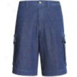 Sportif Usa Gavin Denim Cargo Shorts - Cotton-lycra(r) (for Mwn)