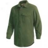 Sportif Usa Smokey Mountain Shirt - Long Sleeve Microfleece (for Men)