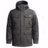 Spyder Godfather Hooded Jacket - Waterproof Insulated (On account of Men)