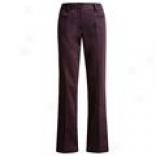 Stretch Woven Sateen Pants (for Women)