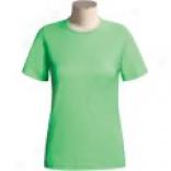 Sunspel Egyptian Citton Crew T-shirt - Lightweight, Short Sleeve (Because of Women)