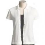 Susan Bristol Button-front Polo Shirt - Short Sleeve (for Women)