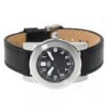 Swiss Army Brand Watcges - Cavalier Black Dial Watch (for Men)