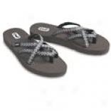 Teva Olowahu Thong Sandals - Mush(r) Footbed (for Women)