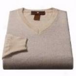 Toscano Herringbone Sweater - Merino Wool (for Men)
