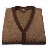 Toscano Herringbone Vest - Merino Wool (for Men)