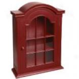Trade Winds Furniture Arched Glass Cabinet