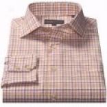 Tricots St. Raphael Maze Plaid Sport Shirt - Long Sleeve (for Men)