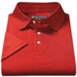 Tricots St. Raphael Polo Shirt - Double Mercerized Cotton, Near Sleeve (for Men)