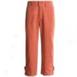 Tsunami Day Tripper Capri Pants - Flat Front (for Women)