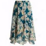 Two Star Dog Chiffon Skirt - Flounce Hem (for Women)