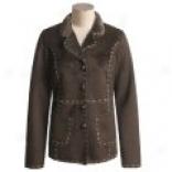 Two Star Dog Faux Shearling Jacket  (for Women)
