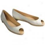 Unisa Sharon Peep Toe Flats (for Women)