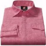 Victorinox Fne Italian Linen Shirt - Tailored Fit, Long Sleeve (for Men)