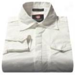 Victorinox Garment-dyed Shirt With Pockets - Long Sleeve (for Men)